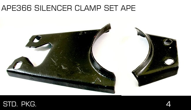 APE366 SILENCER CLAMP SET APE APE366 SILENCER CLAMP SET APE
